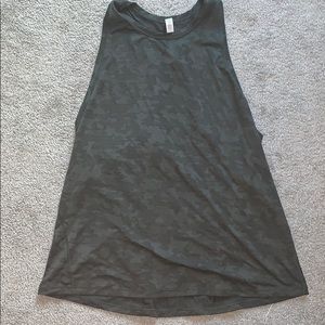 Camo Lulu lemon tank top
